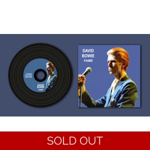 David Bowie: 40th Anniversary Replica Vinyl Fame CD